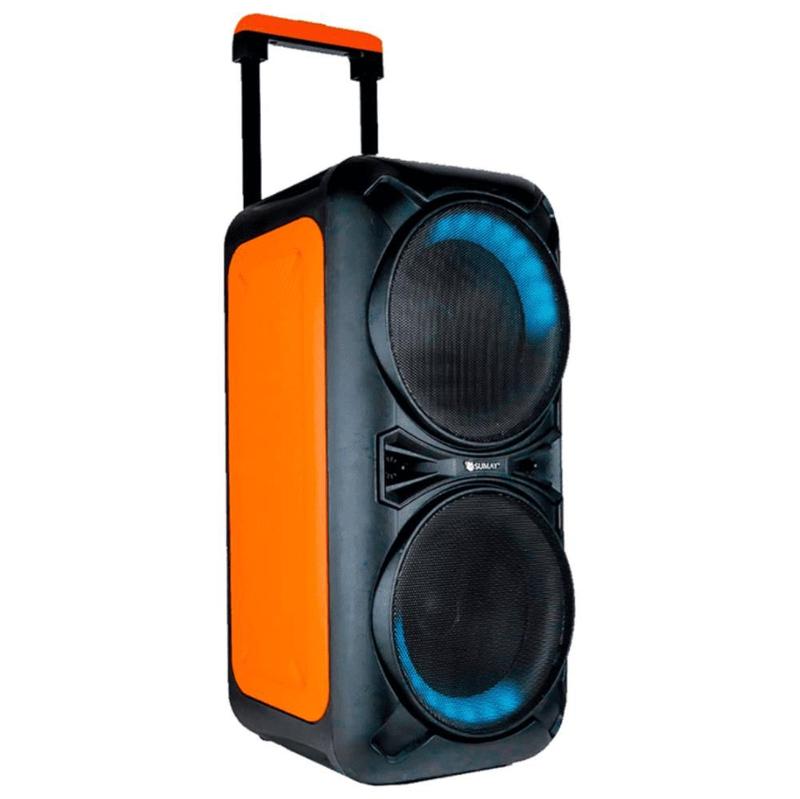 sound forest ／ banbi(sumika) Caixa de Som Sumay 800W RMS Double BLACK Bluetooth - CAP34 - 5707